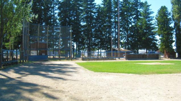 W.E. Evans Park Baseball Diamond