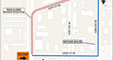 Detour Map for Road Closure